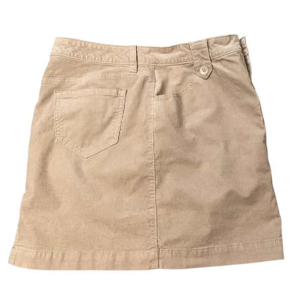 Old Navy Tan Fine Corduroy Stretch Mini Skirt, Size 6 Style 675666‎ - Picture 5 of 9